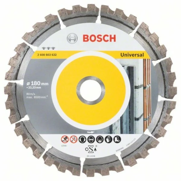 Алмазный диск Best for Universal 180-22,23 мм Bosch 2608603632 — изображение 2