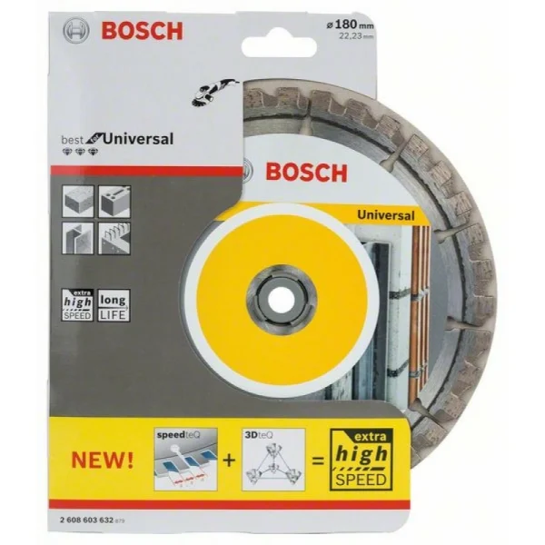 Алмазный диск Best for Universal 180-22,23 мм Bosch 2608603632