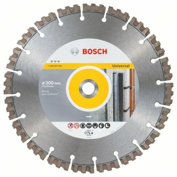 Алмазный диск Best for Universal 300-22,23 мм Bosch 2608603634 — изображение 2