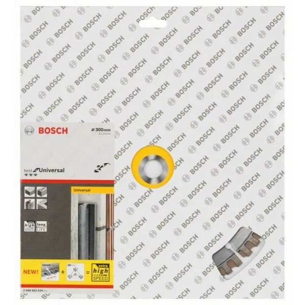 Алмазный диск Best for Universal 300-22,23 мм Bosch 2608603634