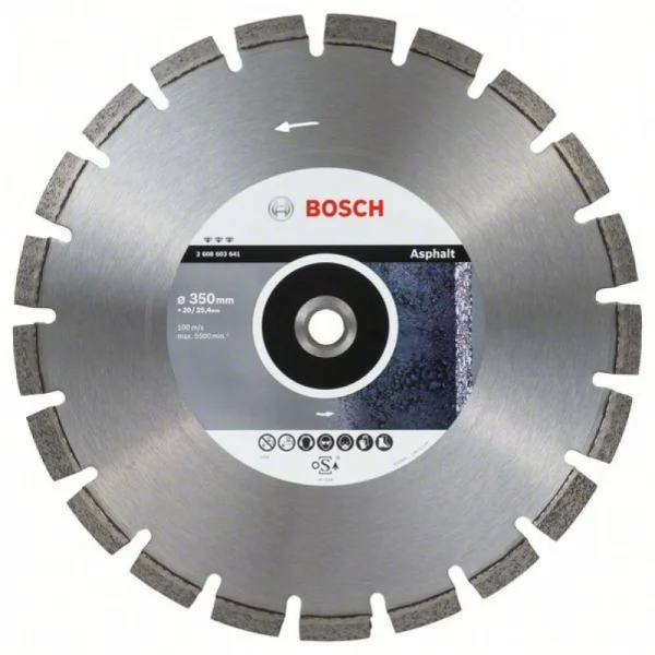 Алмазный диск Best for Asphalt 350x20/25,40x3,2x12 мм Bosch 2608603641