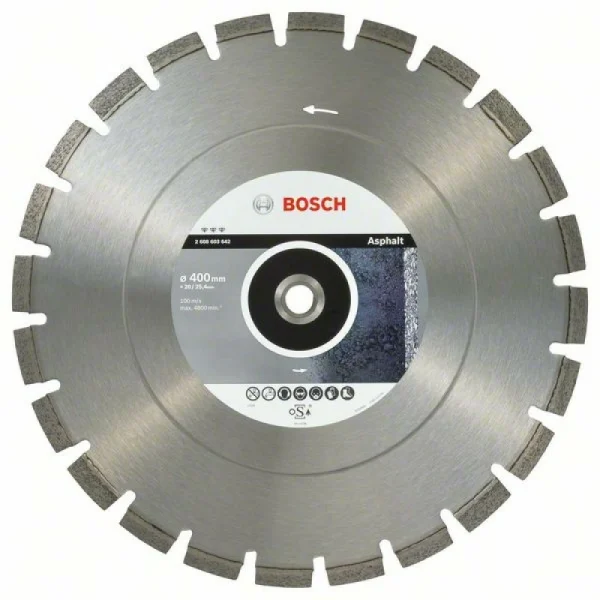 Алмазный диск Best for Asphalt 400x20/25,40x3,2x12 мм Bosch 2608603642