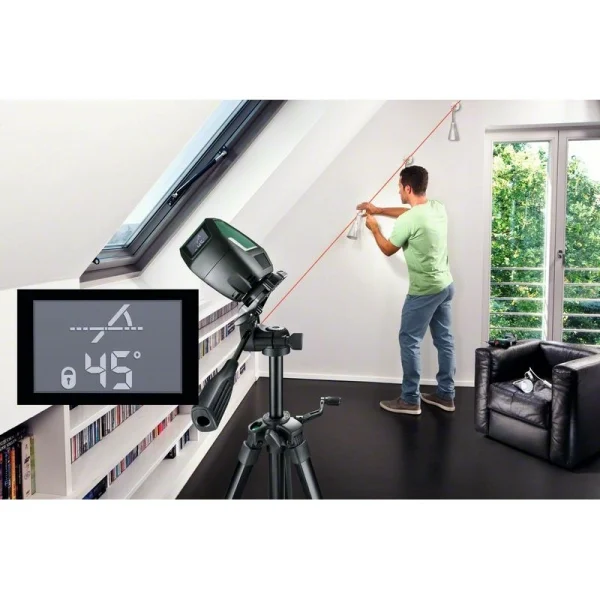 Лазерный уровень с перекрестными лучами Bosch PLL 2 (комплект) (0603663401) — изображение 2