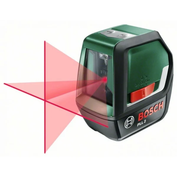 Лазерный уровень с перекрестными лучами Bosch PLL 2 (0603663420)