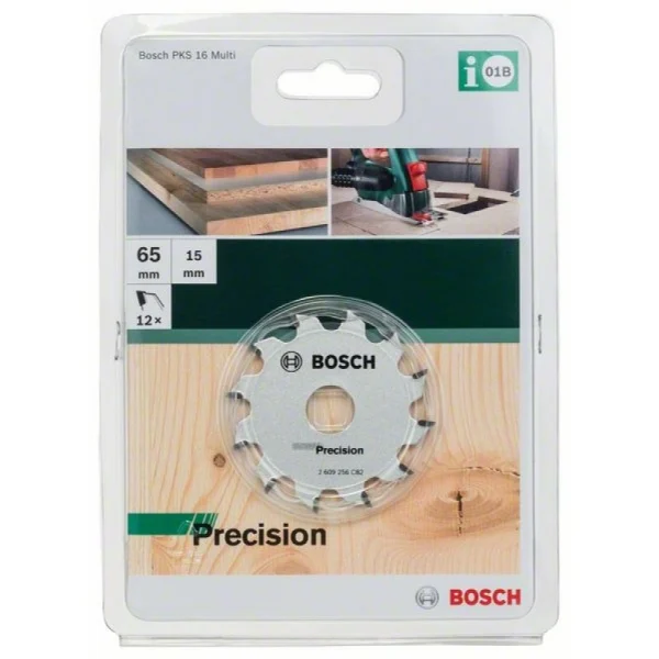 Пильный диск для погружных и ручных циркулярных пил 65x15x1,6 мм, 12 Bosch 2609256C82 — изображение 2