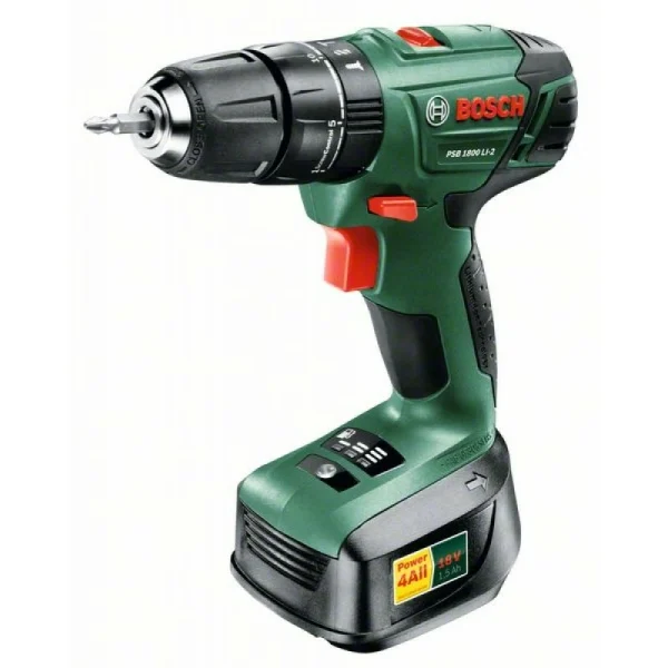 Аккумуляторная ударная дрель-шуруповерт Bosch PSB 1800 LI-2 (06039A3320)