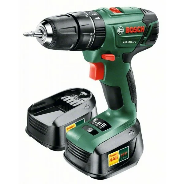 Аккумуляторная ударная дрель-шуруповерт Bosch PSB 1800 LI-2 (06039A3321)