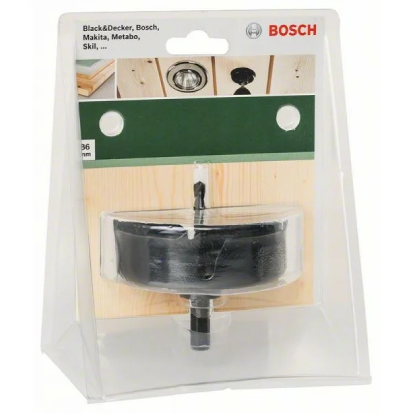 Коронка для отверстий под споты 86 мм Bosch 2609256D12 — изображение 2