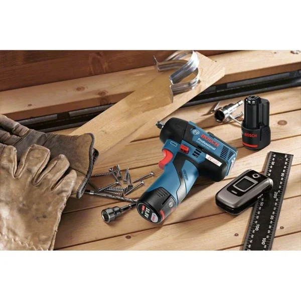 Аккумуляторный ударный гайковерт Bosch GDS10,8V-EC (06019E0101) — изображение 5