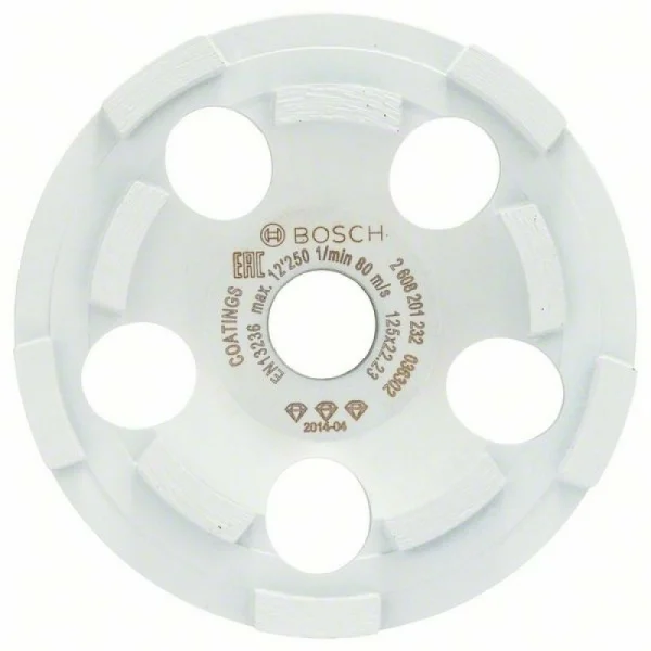 Алмазный чашечный шлифкруг Best for Protective Coating 125x22,23x4,5 мм Bosch 2608201232