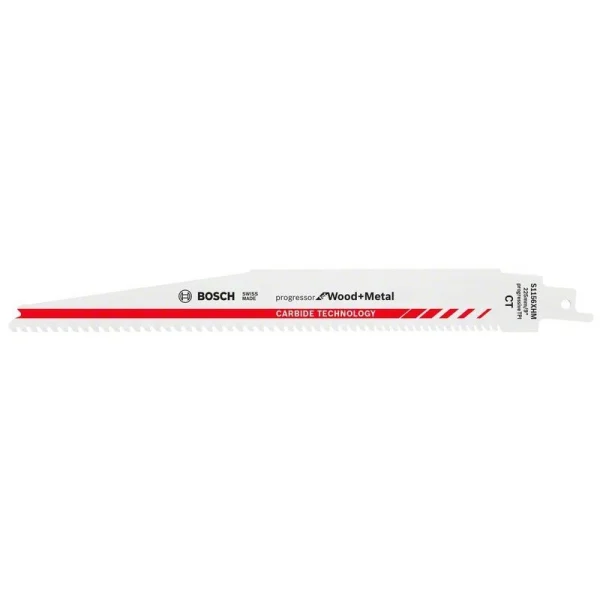 Пильное полотно S 1156 XHM Carbide Progressor for Wood and Metal Bosch 2608653100