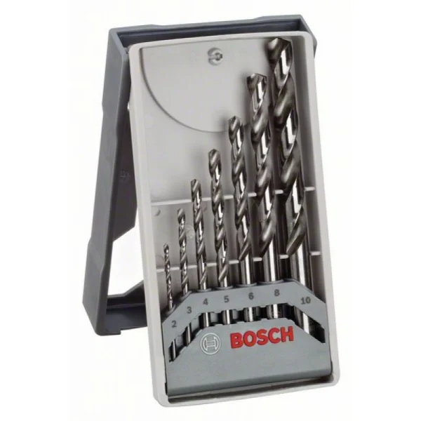 Набор сверл HSS-G 7 шт Mini X-Line D2-10 Bosch 2608589295 — изображение 2