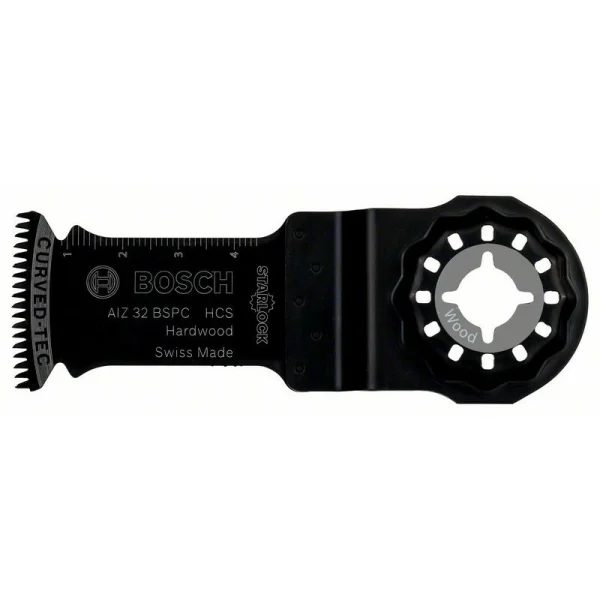 Погружное пильное полотно HCS AIZ 32 BSPC Hard Wood 50x32 мм Bosch 2608662360