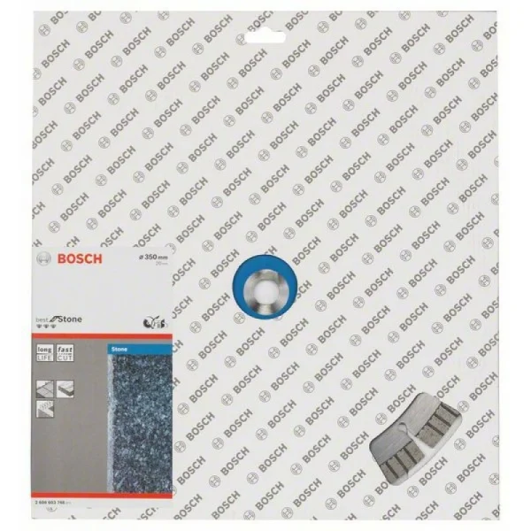Алмазный диск Best for Stone 350x20,00x3,2x15 мм Bosch 2608603748 — изображение 2