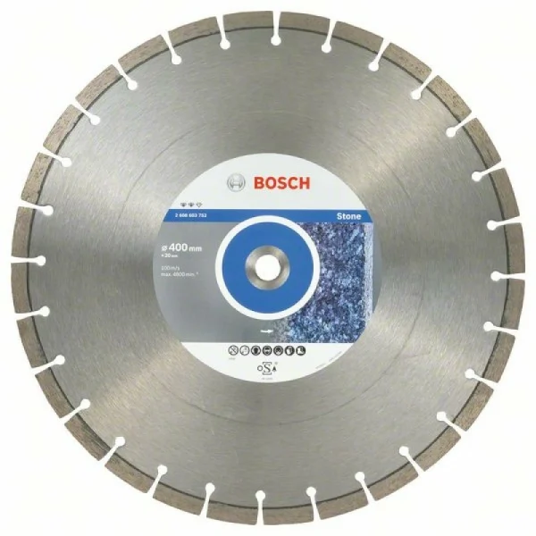 Алмазный диск Expert for Stone 400x20,00x3,2x12 мм Bosch 2608603752