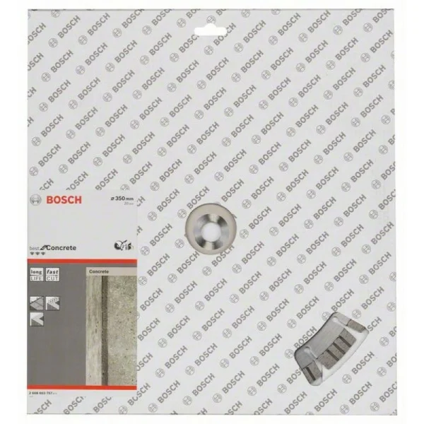 Алмазный диск Best for Concrete 350x20,00x3,2x15 мм Bosch 2608603757 — изображение 2