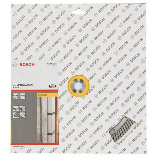 Алмазный диск Best for Universal Turbo 300x20,00x3x15 мм Bosch 2608603769 — изображение 2