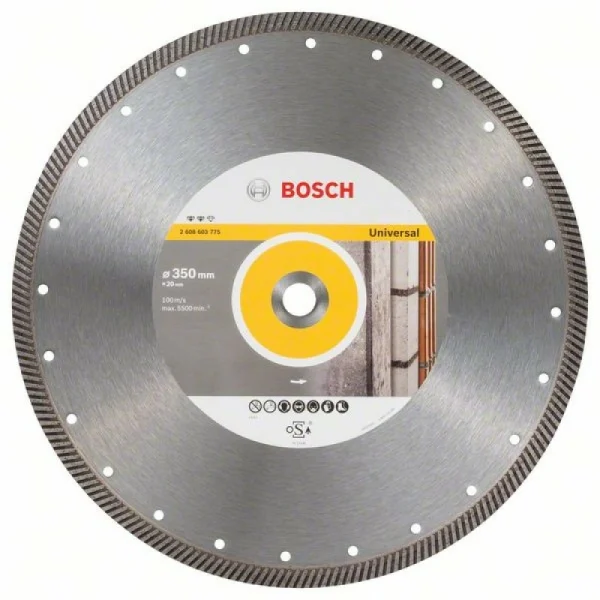 Алмазный диск Expert for Universal Turbo 350x20,00x2,2x12 мм Bosch 2608603775