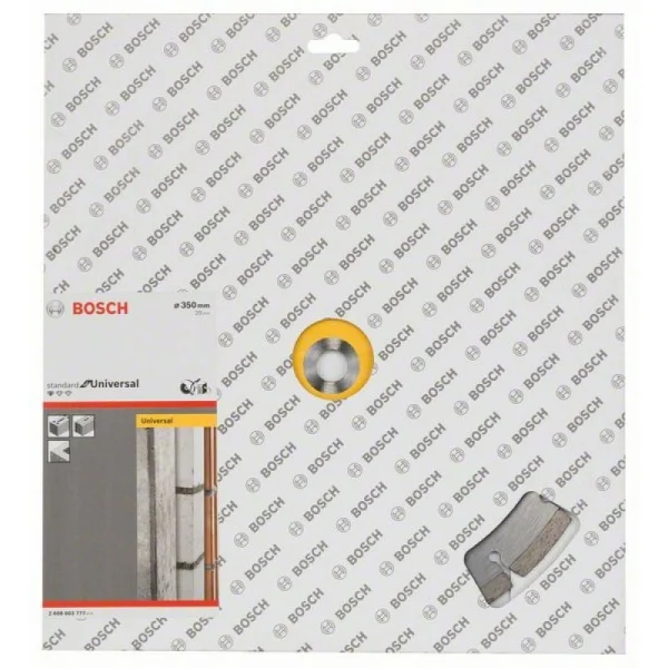 Алмазный диск Standard for Universal 350x20,00x3,1x10 мм Bosch 2608603777 — изображение 2