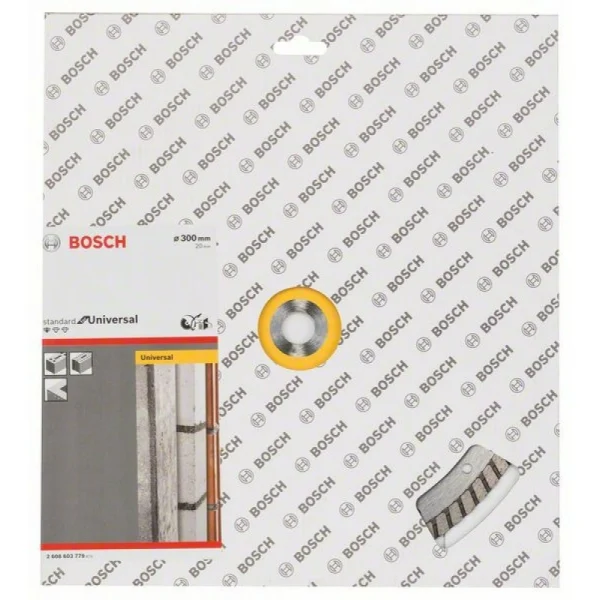 Алмазный диск Standard for Universal Turbo 300x20,00x3x10 мм Bosch 2608603779 — изображение 2