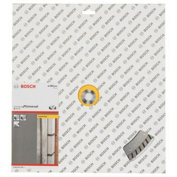 Алмазный диск Standard for Universal Turbo 350x20,00x3x10 мм Bosch 2608603780 — изображение 2