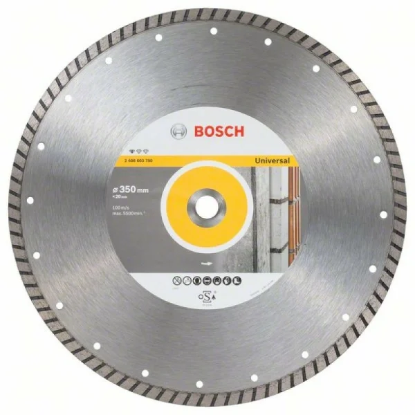 Алмазный диск Standard for Universal Turbo 350x20,00x3x10 мм Bosch 2608603780