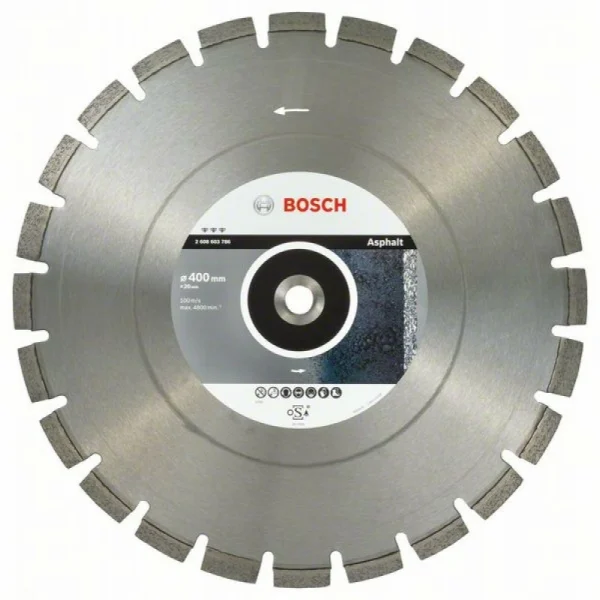 Алмазный диск Best for Asphalt 400x20,00x3,2x12 мм Bosch 2608603786