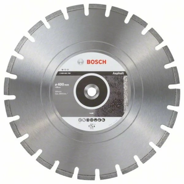 Алмазный диск Standard for Asphalt 400x20,00x3,6x10 мм Bosch 2608603789