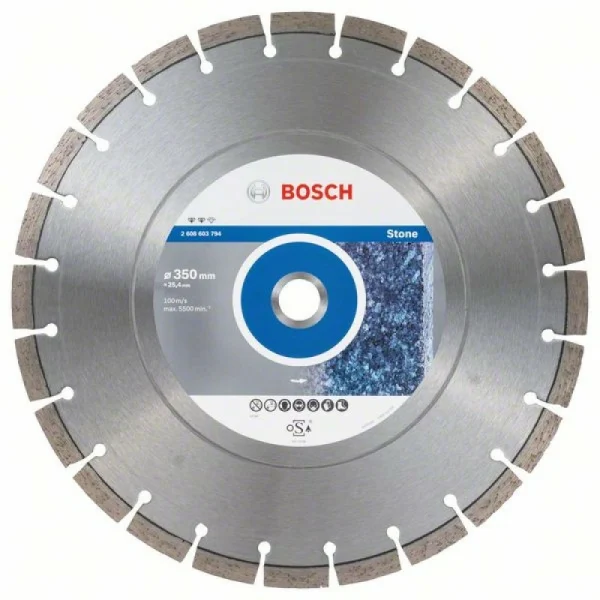 Алмазный диск Expert for Stone 350x25,40x3,2x12 мм Bosch 2608603794