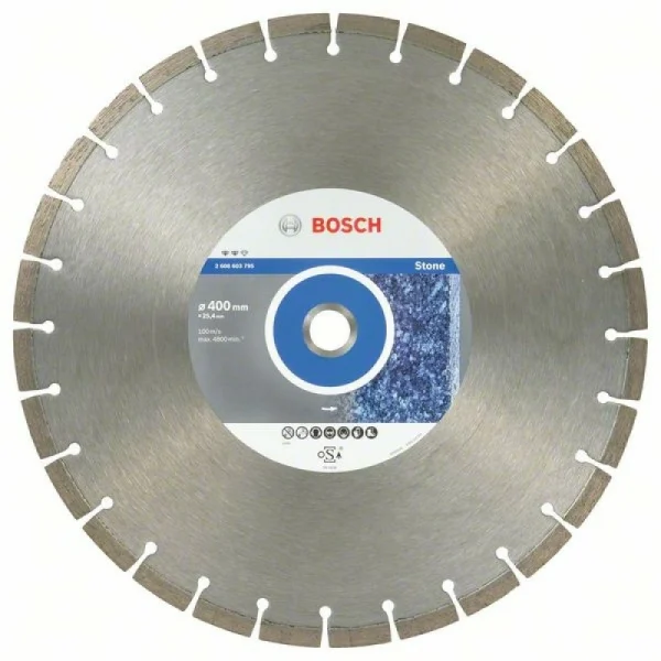 Алмазный диск Expert for Stone 400x25,40x3,2x12 мм Bosch 2608603795