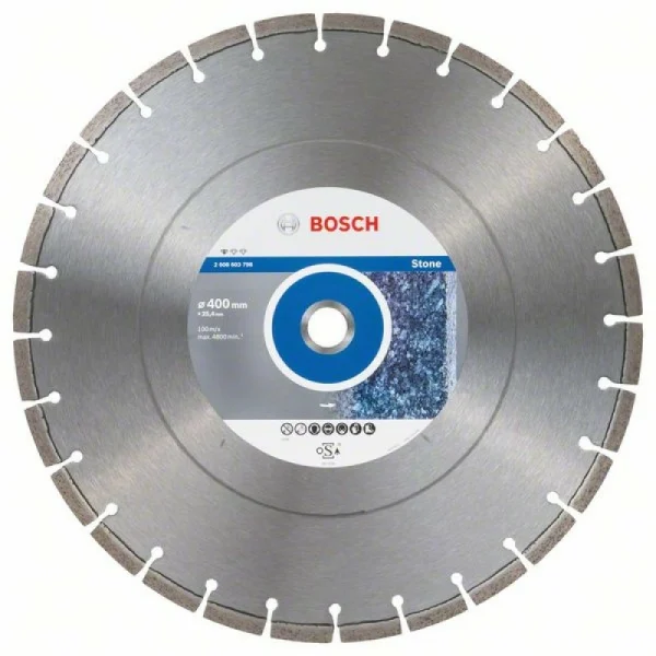 Алмазный диск Standard for Stone 400x25,40x3,2x10 мм Bosch 2608603798