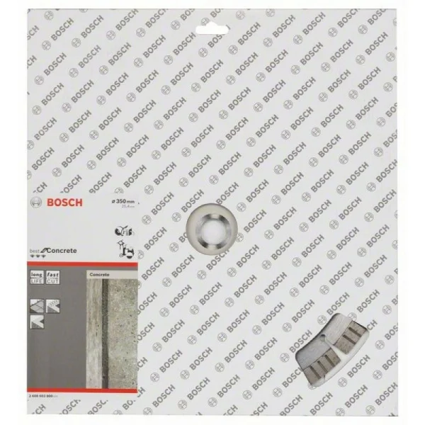 Алмазный диск Best for Concrete 350x25,40x3,2x15 мм Bosch 2608603800 — изображение 2