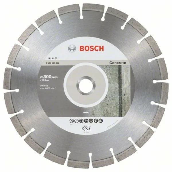 Алмазный диск Expert for Concrete 300x25,40x2,8x12 мм Bosch 2608603802