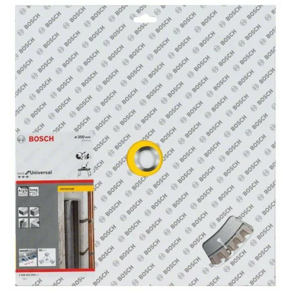 Алмазный диск Best for Universal 350x25,40x3,3x15 мм Bosch 2608603809 — изображение 2