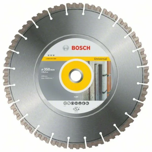Алмазный диск Best for Universal 350x25,40x3,3x15 мм Bosch 2608603809