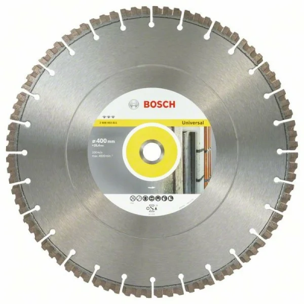 Алмазный диск Best for Universal 400x25,40x3,3x15 мм Bosch 2608603811