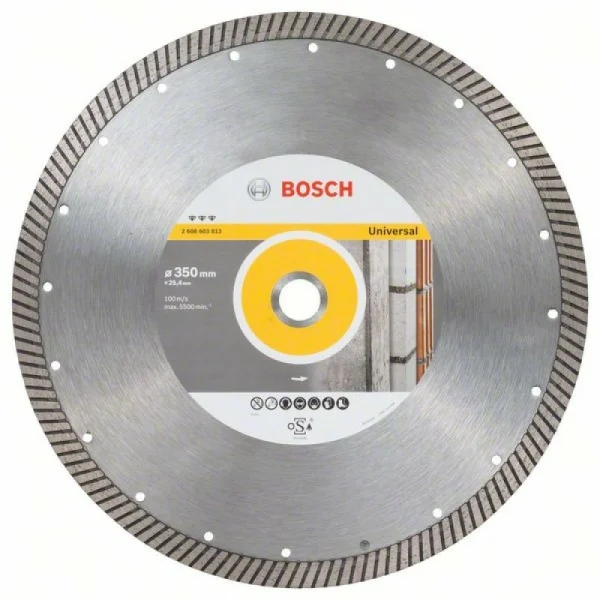 Алмазный диск Best for Universal Turbo 350x25,40x3,2x15 мм Bosch 2608603813