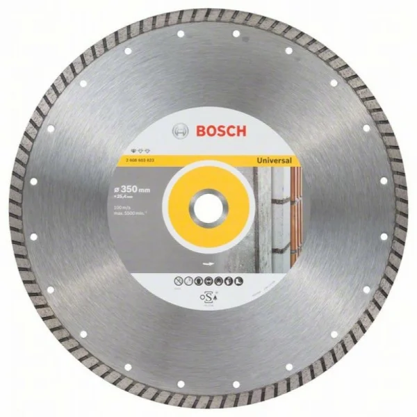 Алмазный диск Standard for Universal Turbo 350x25,40x3x10 мм Bosch 2608603823