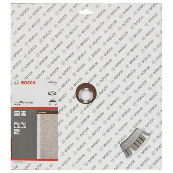 Алмазный диск Best for Abrasive 350x25,40x3,2x15 мм Bosch 2608603824 — изображение 2