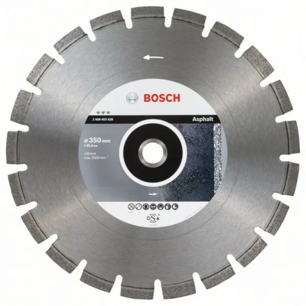 Алмазный диск Best for Asphalt 350x25,40x3,2x12 мм Bosch 2608603828