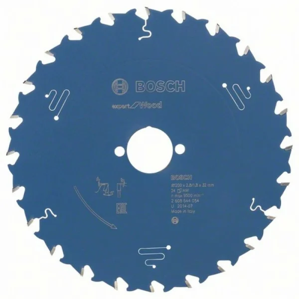 Пильный диск Expert for Wood 200x32x2,8 мм, 24 Bosch 2608644054