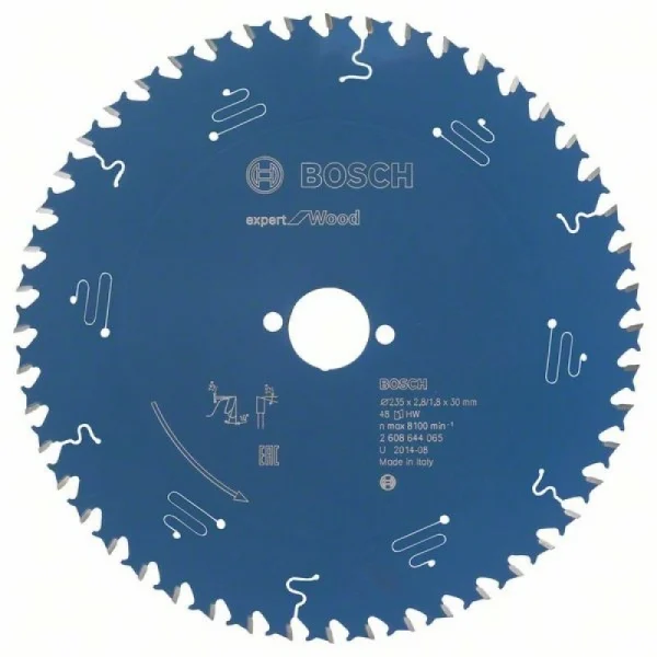 Пильный диск Expert for Wood 235x30x2,8 мм, 48 Bosch 2608644065