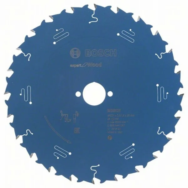 Пильный диск Expert for Wood 237x30x2,5 мм, 24 Bosch 2608644067