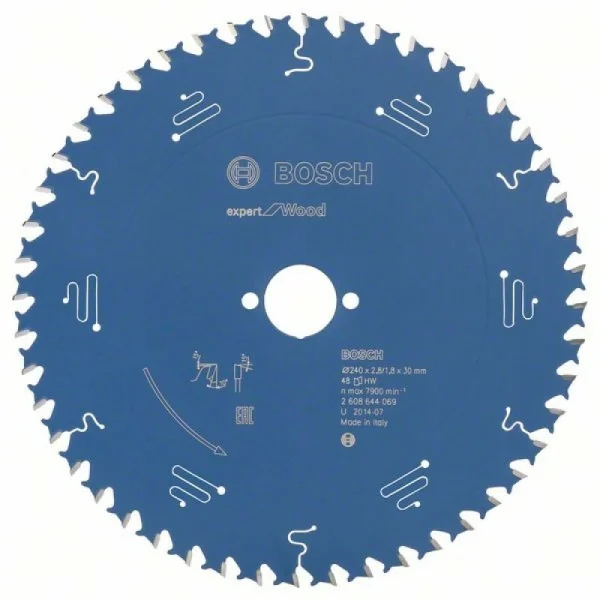 Пильный диск Expert for Wood 240x30x2,8 мм, 48 Bosch 2608644069