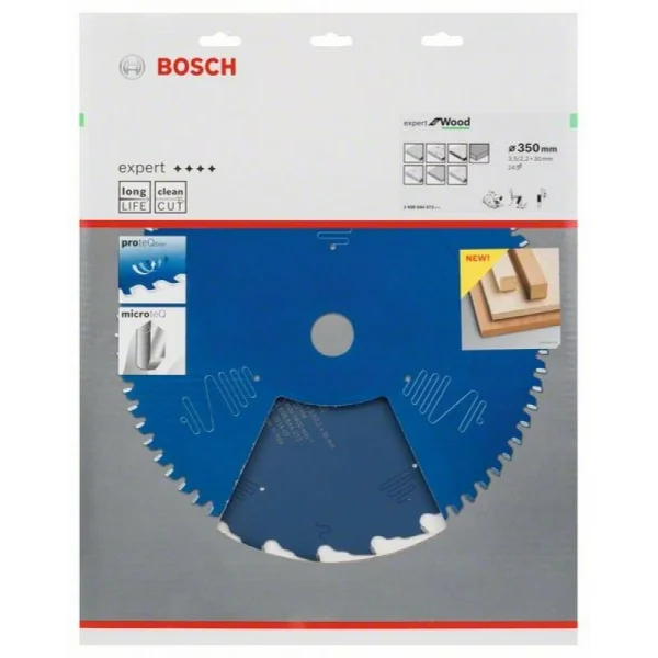 Пильный диск Expert for Wood 350x30x3,5 мм, 24 Bosch 2608644073 — изображение 2