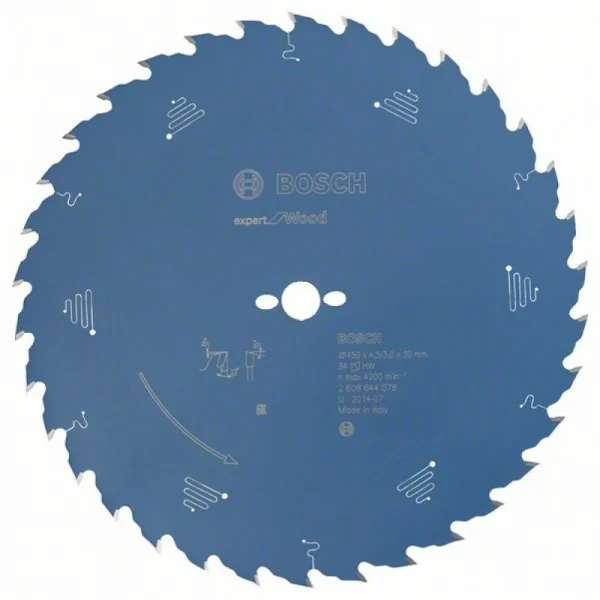 Пильный диск Expert for Wood 450x30x4,5 мм, 34 Bosch 2608644078