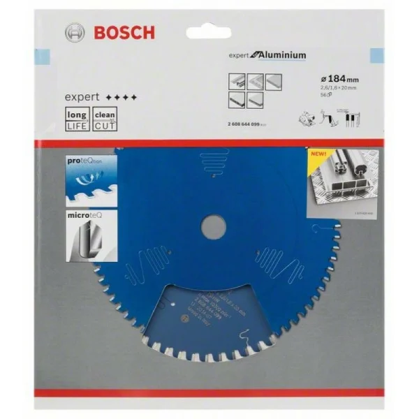 Пильный диск Expert for Aluminium 184x20x2,6 мм, 56 Bosch 2608644099 — изображение 2