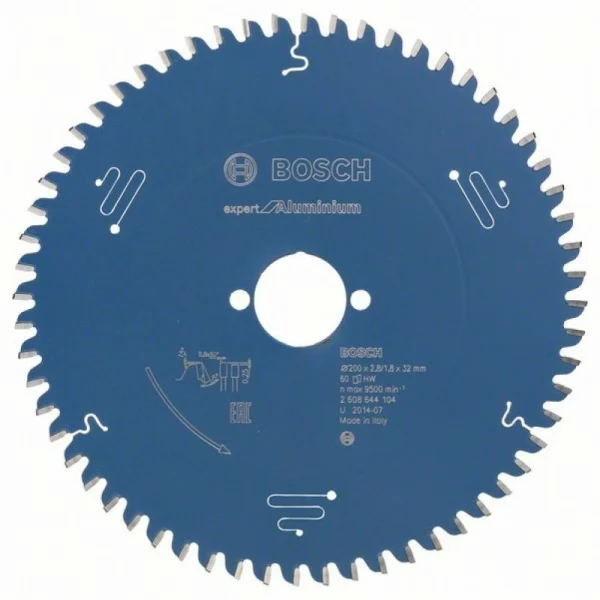 Пильный диск Expert for Aluminium 200x32x2,8 мм, 60 Bosch 2608644104