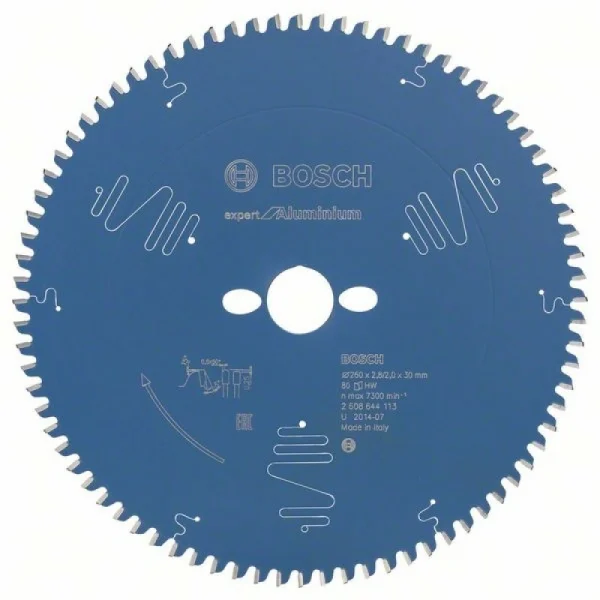 Пильный диск Expert for Aluminium 260x30x2,8 мм, 80 Bosch 2608644113