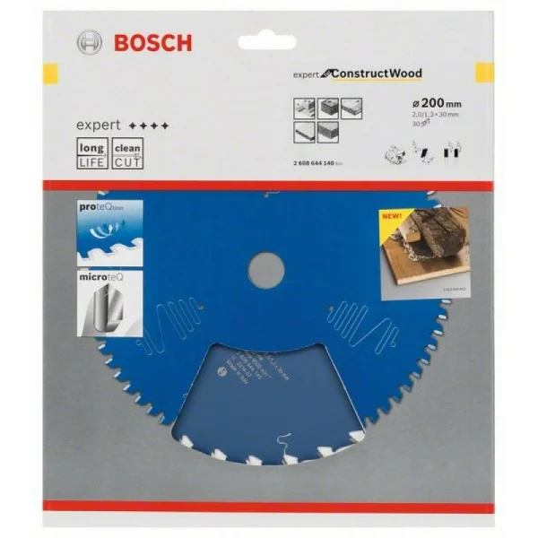 Пильный диск Expert for Construct Wood 200x30x2,0 мм, 30 Bosch 2608644140 — изображение 2